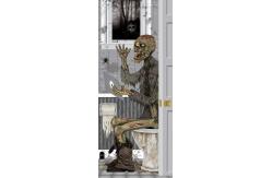 China LDPE 30”x 72”Creepy Look Door Cover Assortment supplier