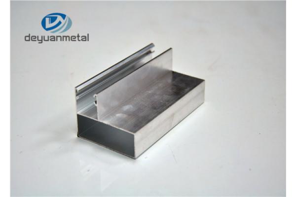 Alloy 6063 T5 Mill Finished Aluminium Extrusion Profiles , With Cutting / drilling / tapping