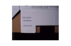 China Portable Barcode Overprinter 40m/min Inkjet Code Machine For Bottle Date supplier