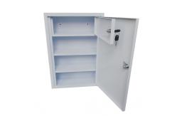 China Empty Metal First Aid Cabinet , Medical Storage Cabinet With Drawer supplier