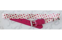 China Heart Shape Girls Elastic Belt , Silk Printing / Metallic Printing Children Elastic Belt supplier