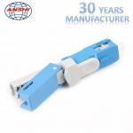 SC / UPC FTTH fast connector Field assembly connector Quick Connector for sale