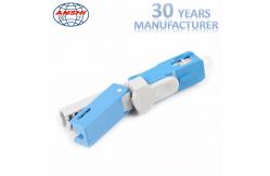 China SC / UPC FTTH fast connector Field assembly connector Quick Connector supplier