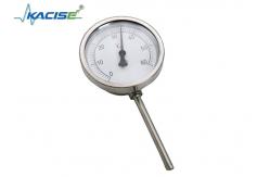 China Industrial Grade WSS-411W Bimetal Thermometer with Custom Stem Length supplier