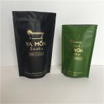 Suitable Price Aluminum Foil Smell Proof And Moisture Proof Stand Up Pouches with Zipper for sale