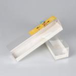 UV Coating Small Soft Crease Clear Plastic Box Packaging for sale