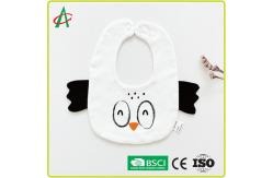 China 29cm*26cm Newborn Baby Bibs Super Absorbent With Adjustable Snap supplier