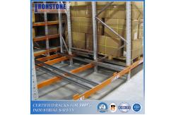 China Maximise Space Push Back Pallet Rack For Easy Visual Inventory supplier