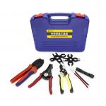 Adjusting Ratcheting Connector Crimper Pliers Wire Terminal Crimping Tool Kit for sale