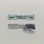 Customized Plastic Tamper Evident Labels Packaging Shape Options for sale