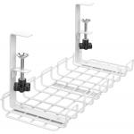 Standing Type Iron Wire Cable Management Organizer Under Desk 390x160x125mm for sale