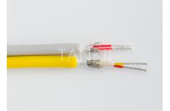 China Rubber / PVC / Fiberglass Insulated RTD Cable / 20AWG PT100 Cable SGS Certification supplier
