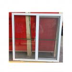 58mm Single Sliding Window Single Glass Tempered Glazed White UPVC for sale
