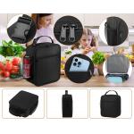 Shockproof protective &Storgae Reusable Lunch Bag Men - Insulated Small Lunch Bag