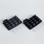 Silkscreen Printing Silicone Rubber Remote Control Buttons
