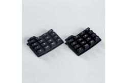 China Silkscreen Printing Silicone Rubber Remote Control Buttons supplier