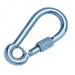 DIN 5299 form D steel galvanized snap hook with screw