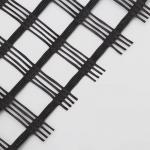 12.8x12.8mm Glassfiber Asphalt Biaxial Reinforce Geogrid For Road Pavement