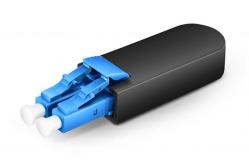 China LC Duplex PVC Single Mode Fiber Loopback Module Cable For Data Center supplier
