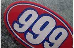 China Sew - On Screen Print OEKO Silicone Logo Patches supplier