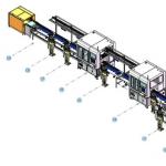 18650 Cylindrical Cell Lithium Ion Battery Pack Assembly Line for Single/Double Group for sale