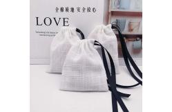 China Eco Friendly Cloth Dust Drawstring Pouch Bag With Custom supplier