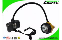China Brightness 15000lux Mining Cap Lamp Aluminum Lighting Cup Low Power Warning supplier