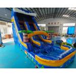 0.55mm PVC Inflatable Pool Water Slide Playground Jump Bouncer for sale