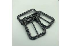 China Adjustable 3# Iron Metal Slide Buckle Nickel Free For Variety Bags supplier