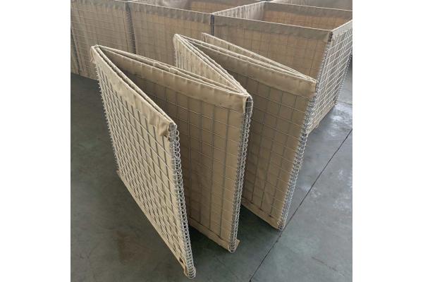 Welded Type Square Hole Gabion Defensive Barrier