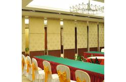 China Movable Partition Wall Systems With Aluminum Carrier Easy Sliding Wall For Boardroom supplier