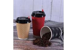China FDA 90mm Diameter Paper Disposable Cups For Hot Drinks supplier