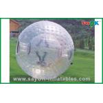 Inflatable Party Games PVC / TPU Adults Human Hamster Ball Costco Transparent For Rental for sale