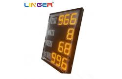 China Electronic Led Cricket Scoreboard With Nine 200mm Digits Dc12v Power supplier