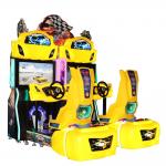 Luxury Double Players Car Driving Arcade Machine For Shopping Mall for sale
