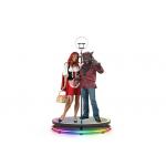 Rotating Stand 360 Photo Booth Parties 360 Spin Photo Booth With Flight Case