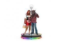 China Rotating Stand 360 Photo Booth Parties 360 Spin Photo Booth With Flight Case supplier