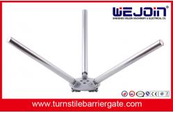 China Full Automatic Stainless Steel Turnstile Gate With RS232 Interface For Railway Station supplier