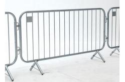 China Detached Flat Feet 2.4*1.5m Crowd Barrier Fencing supplier
