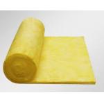Blanket Glass Wool Insulation Glass Wool Felt Rolls Insulation With Average Fiber Diameter 5-8μM And Density 10-48kg/M3 for sale