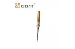 China CM WIRE 25mm S2 Root Canal Files Gold Heat Activation Files Dental Equipment supplier