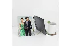 China Gloss White 127g 180x150mm Sublimation Mdf Photo Frame supplier