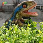 Waterproof Dinosaur Playground Equipment Animatronic Dinosaur Puppet For Dino Park