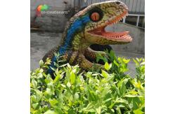 China Waterproof Dinosaur Playground Equipment Animatronic Dinosaur Puppet For Dino Park supplier