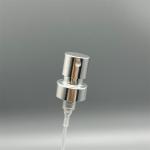 Elegant Silver Perfume Pump With Cap Stylish Dispenser For Fragrances