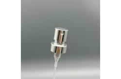 China Elegant Silver Perfume Pump With Cap Stylish Dispenser For Fragrances supplier