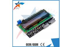 China LCD Keypad Shield for Arduino , LCD1602 Input / Output Expansion Board supplier