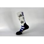 Sweat Absorbent Colorful Basketball Socks , Quick Dry Sporty Boys Basketball Socks for sale