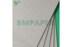 China 2mm Recycle Pulp High Stiffness Double Side Grey Cardboard Sheets supplier