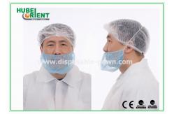 China Disposable 10gsm Single Elastic Nonwoven Beard Cover supplier